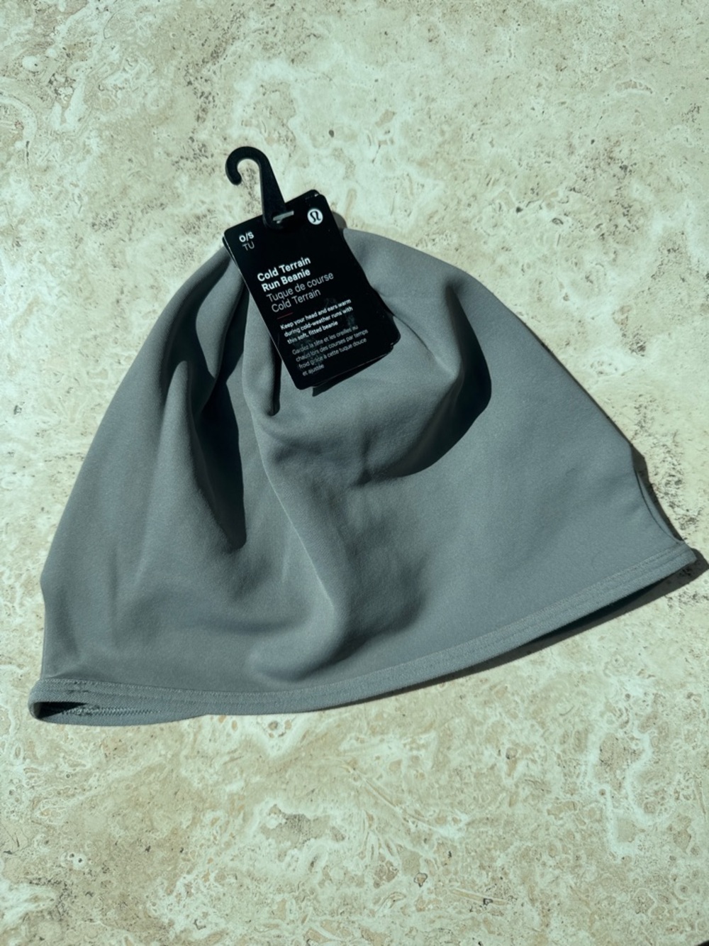 lululemon athletica Gray Cold Terrain Run Beanie